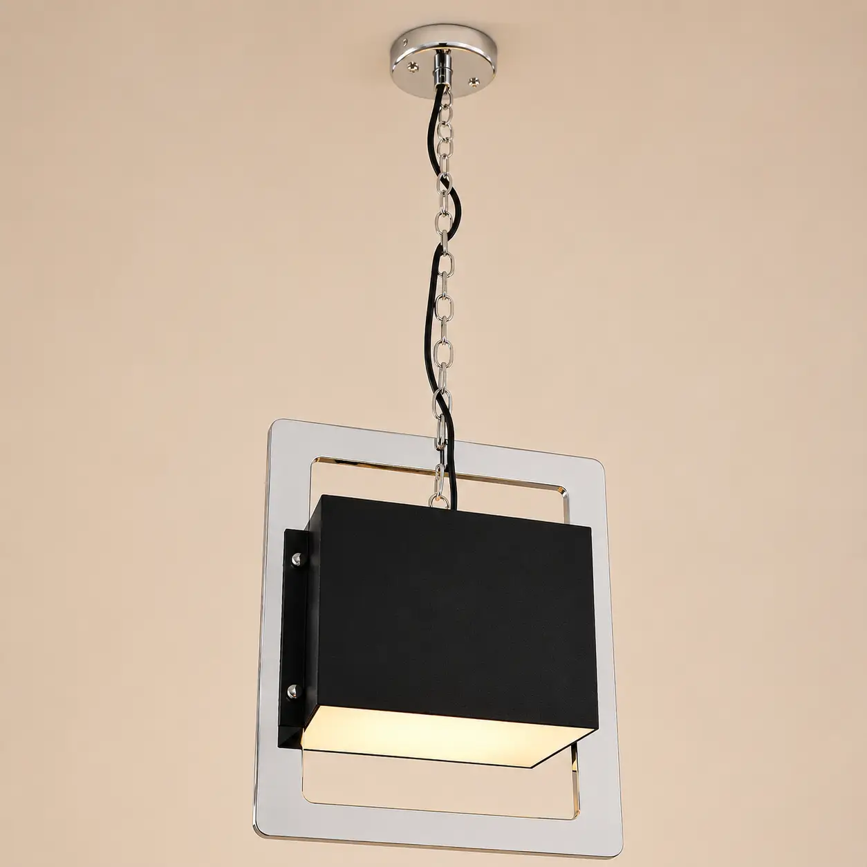 Modern Geometric Hanging Pendant Light - Image 2