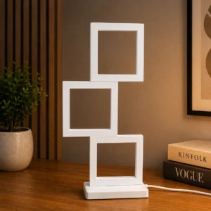 Modern Triple Square LED Table Lamp